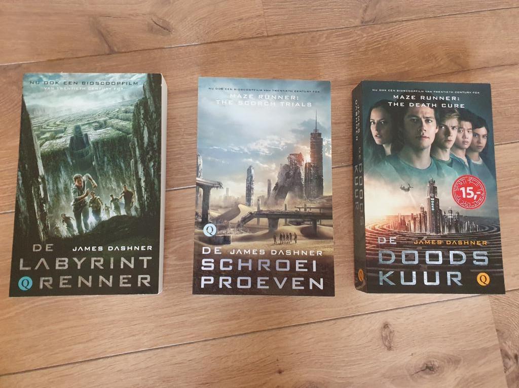 The Mazerunner boeken, Boeken, Ophalen of Verzenden, Zo goed als nieuw, James Dashner, Amerika