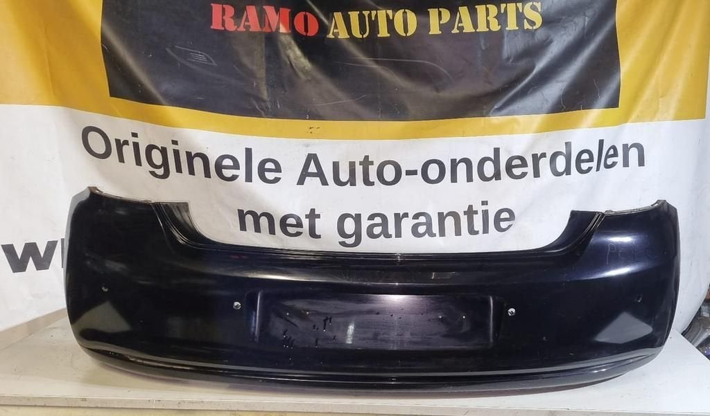 BUMPER Volkswagen Polo 6R 2007-2013 6R6807421BK Achterbumper, Auto-onderdelen, Carrosserie, Bumper, Volkswagen, Achter, Gebruikt