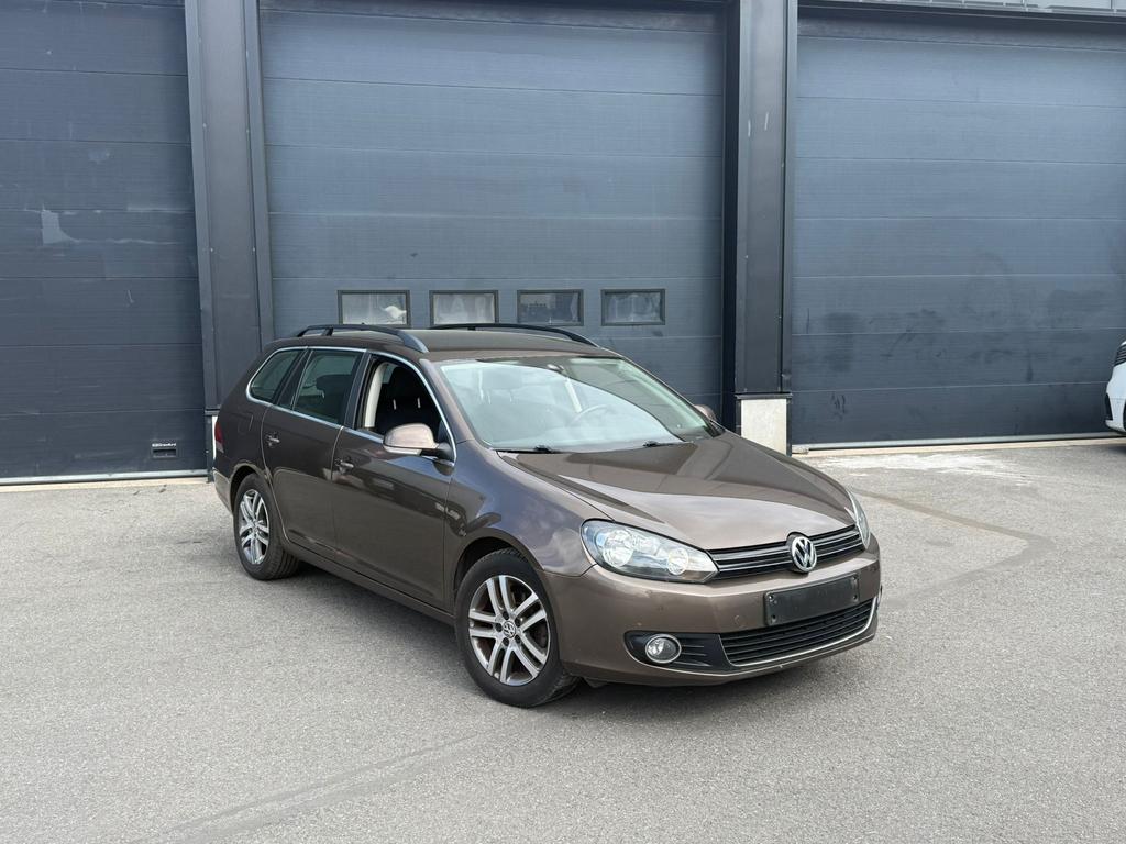 Vw Golf 6 1.6 TDI, Auto's, Euro 5, Bruin, 5 deurs, Te koop