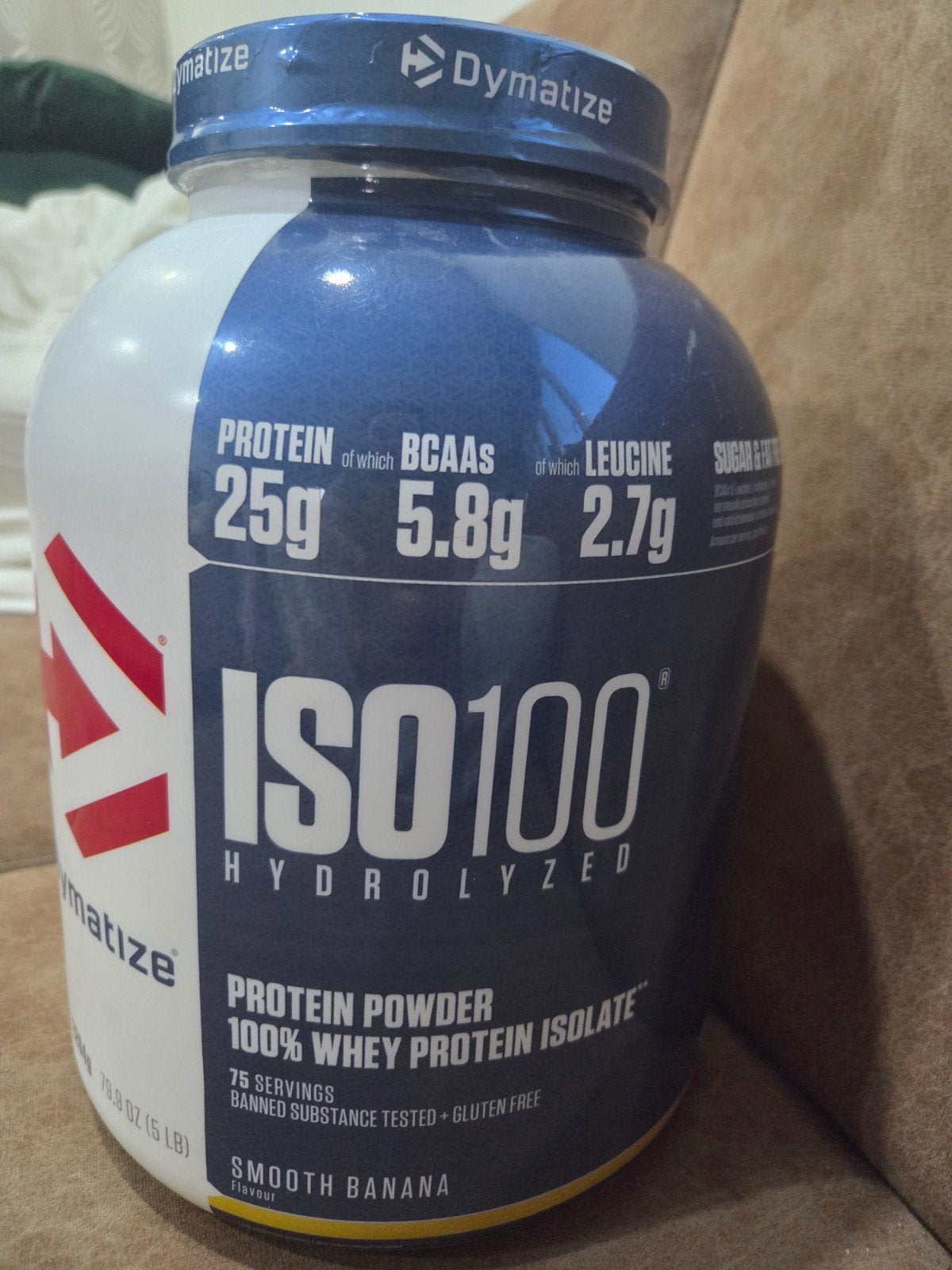 WHEY PROTEIN ISO 100 HYDROLYZED SUGAR FAT & GLUTEN FREE, Ophalen of Verzenden