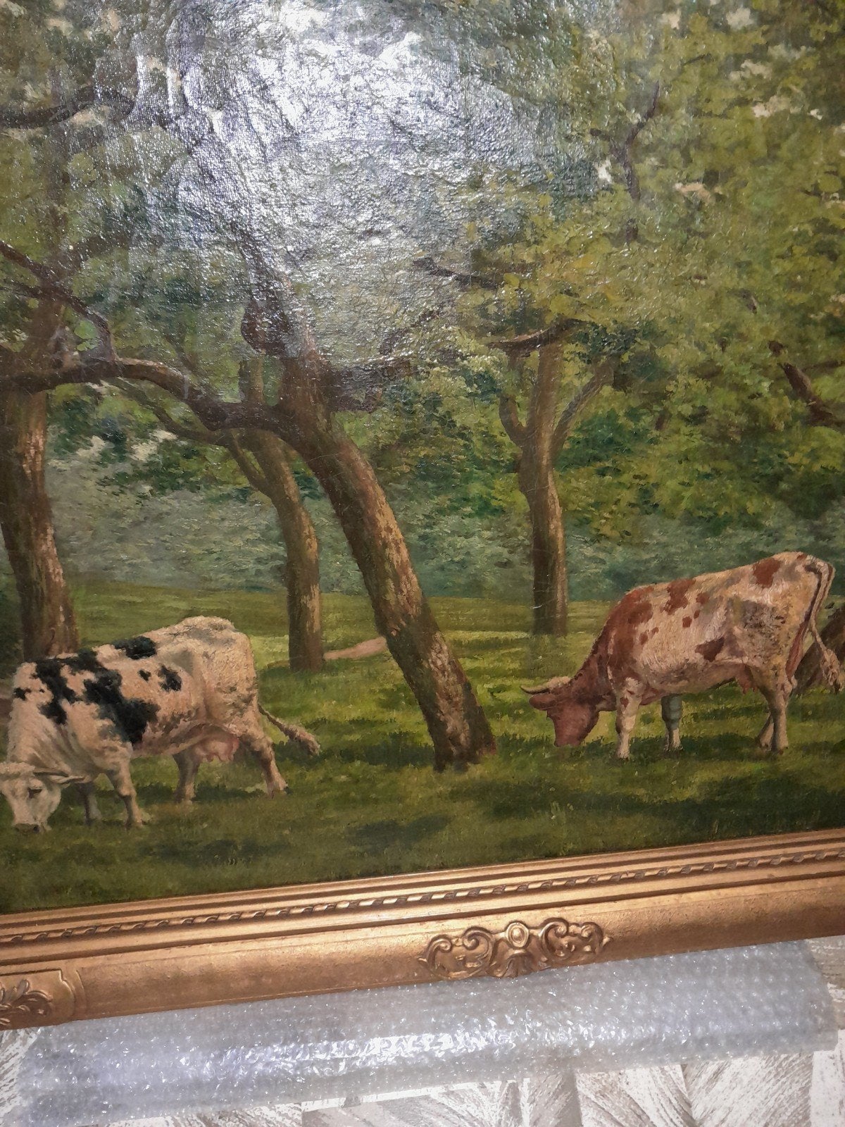 Arthur de waerherdt op doek, Antiek en Kunst, Ophalen, Doek