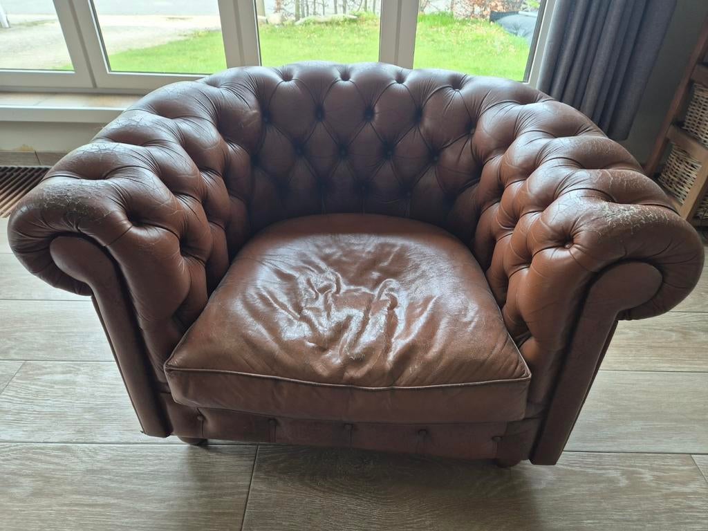 Chesterfield 1 zit, Huis en Inrichting, Ophalen