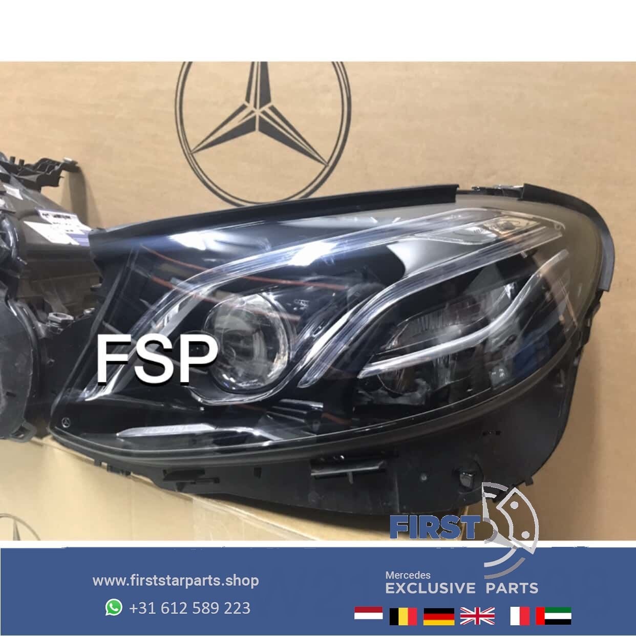 W213 W238 LED MULTIBEAM KOPLAMP LINKS Mercedes E Klasse 2016