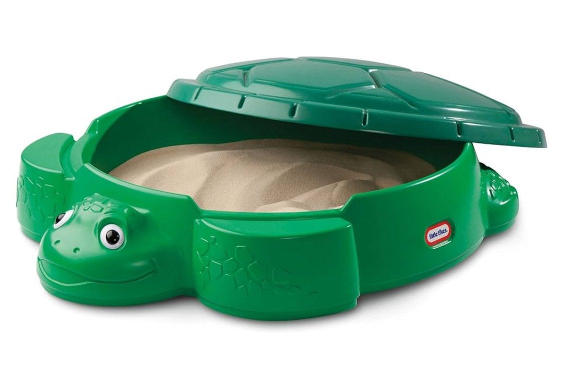 Turtle sand box little tikes, Enfants & Bébés, Jouets | Extérieur | Bacs à sable, Enlèvement, Comme neuf