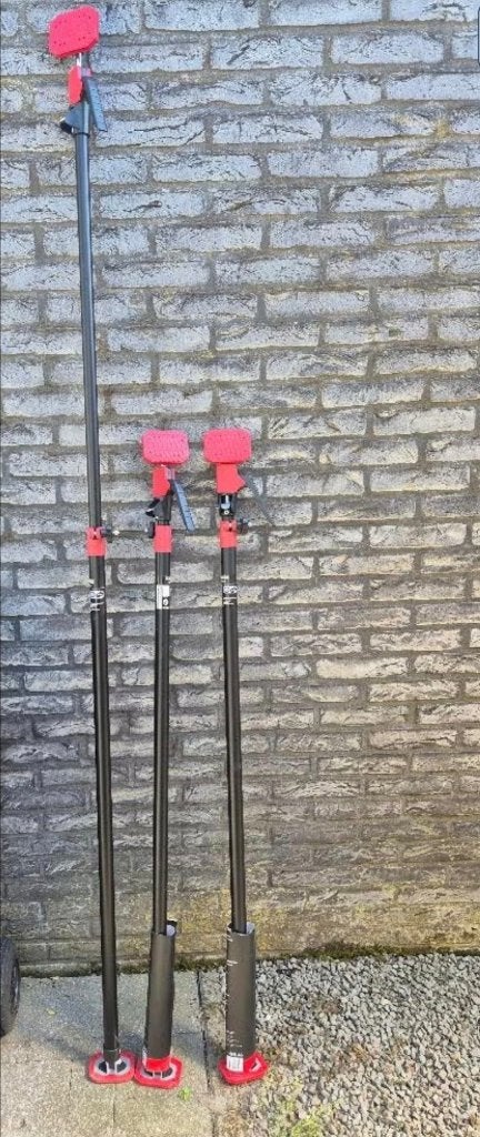 3 stuks Telescopische plafondsteunen. Parkside, Doe-het-zelf en Bouw, Ophalen, Nieuw