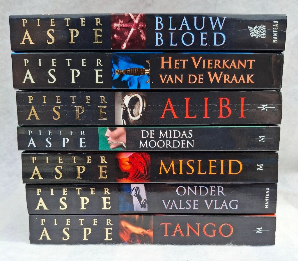 Boekenreeks ASPE, Boeken, Detectives, Ophalen of Verzenden, Gelezen, Pieter Aspe