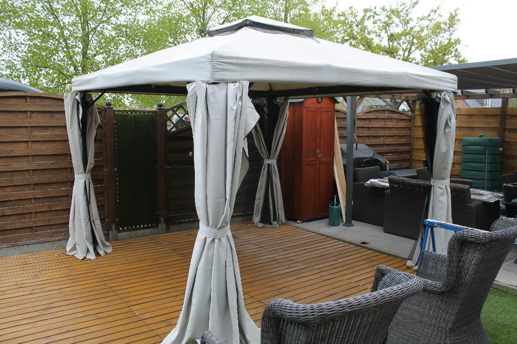 tuinpaviljoen 3op3m, Jardin & Terrasse, Verrières, Enlèvement, Utilisé, Pavillon de jardin