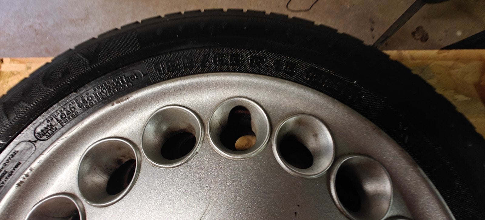 4x band met sierdeksel, Auto-onderdelen, Banden en Velgen, Ophalen