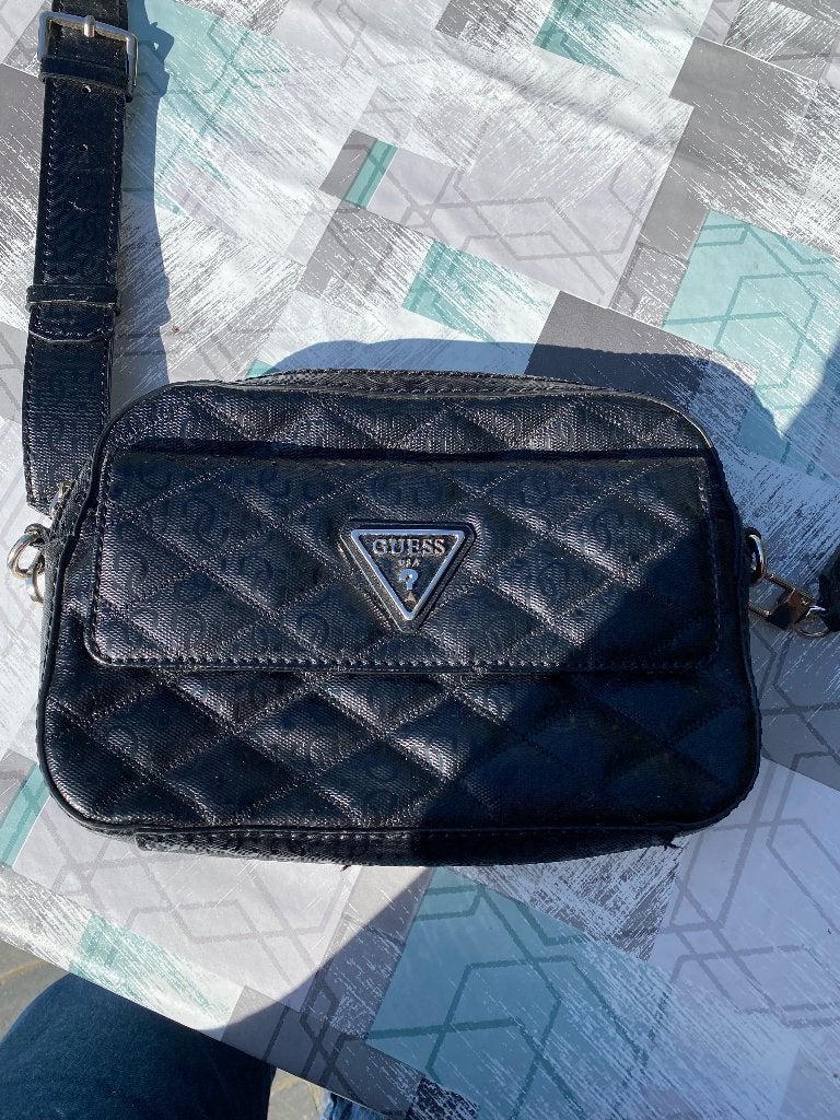 Handtas Guess, Ophalen, Zo goed als nieuw, Zwart, Handtas