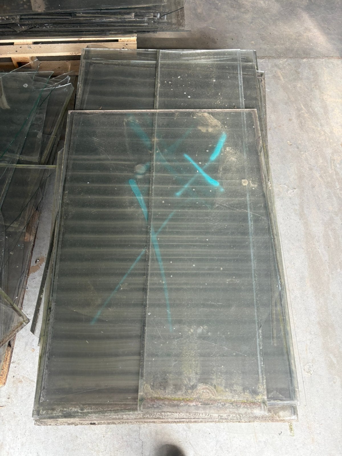 Serre glazen, Tuin en Terras, Ophalen, Gebruikt