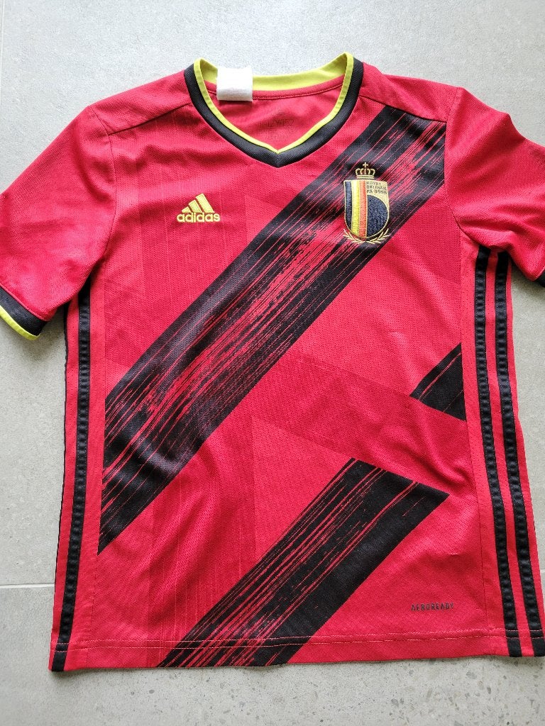 Voetbal shirt Adidas maat 11/12 jaar of 152, Adidas, Gebruikt, Jongen of Meisje, Sport- of Zwemkleding