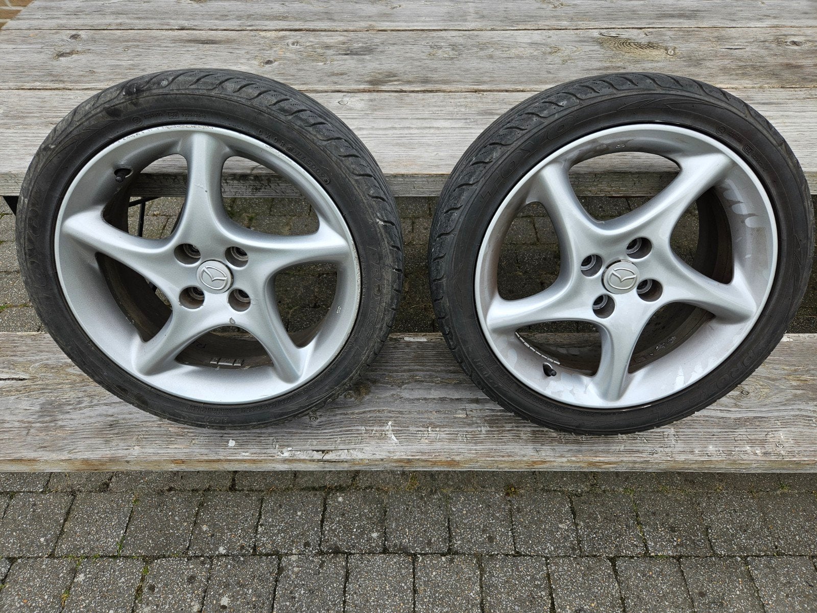 Velgen MX5 NB 16 inch 205/45/16, Enlèvement