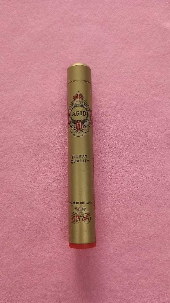 Étui à cigares vintage Agio, Enlèvement ou Envoi, Comme neuf, Boite à tabac ou Emballage
