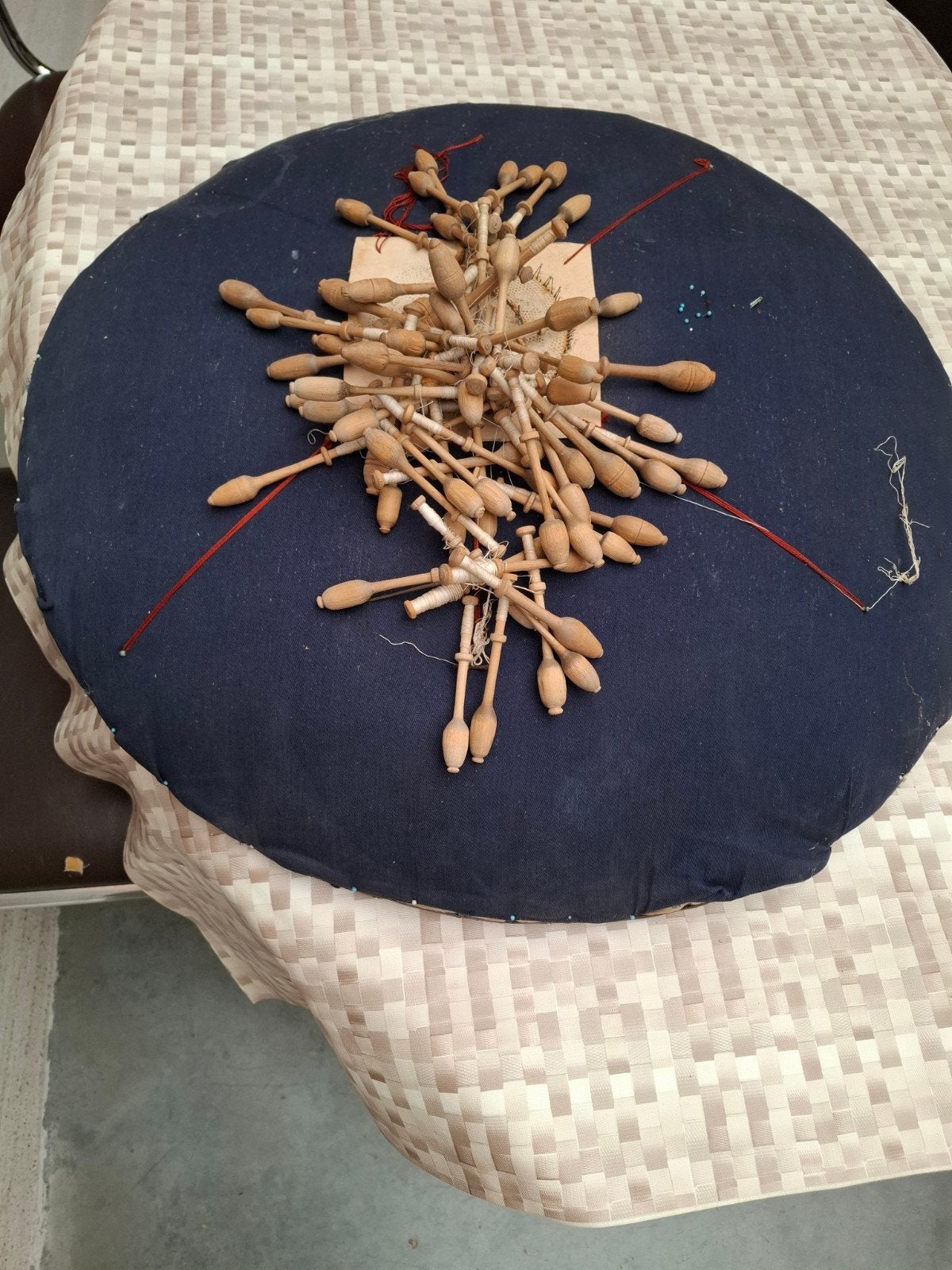 Kantklos kussen, Hobby & Loisirs créatifs, Dentelle, Enlèvement, Coussin