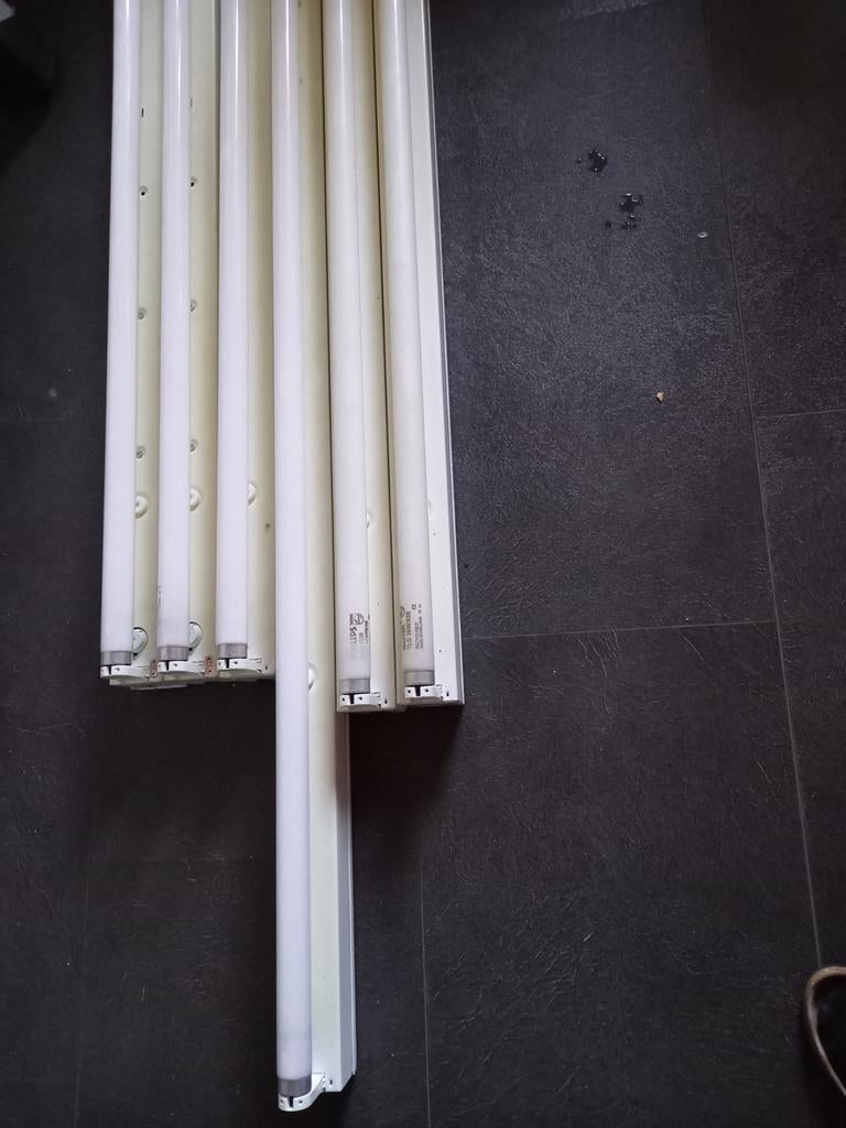 TL-verlichting, Ophalen