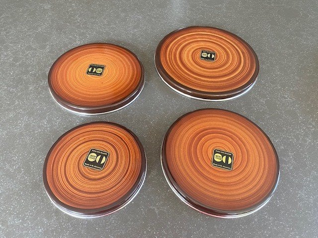 Kookplaatbeschermers bruin VINTAGE - RETRO, Enlèvement