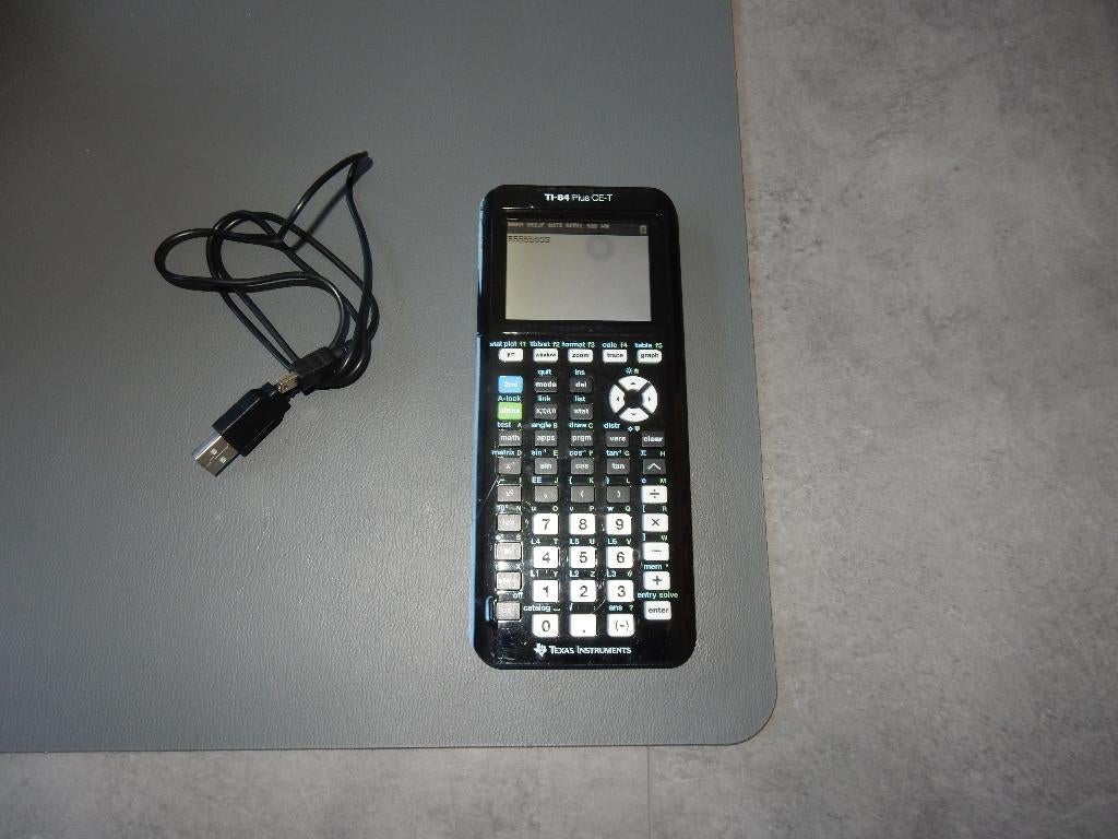 nr.127 - Rekenmachine TI- 84 plus CE- T, Diversen, Ophalen of Verzenden, Grafische rekenmachine