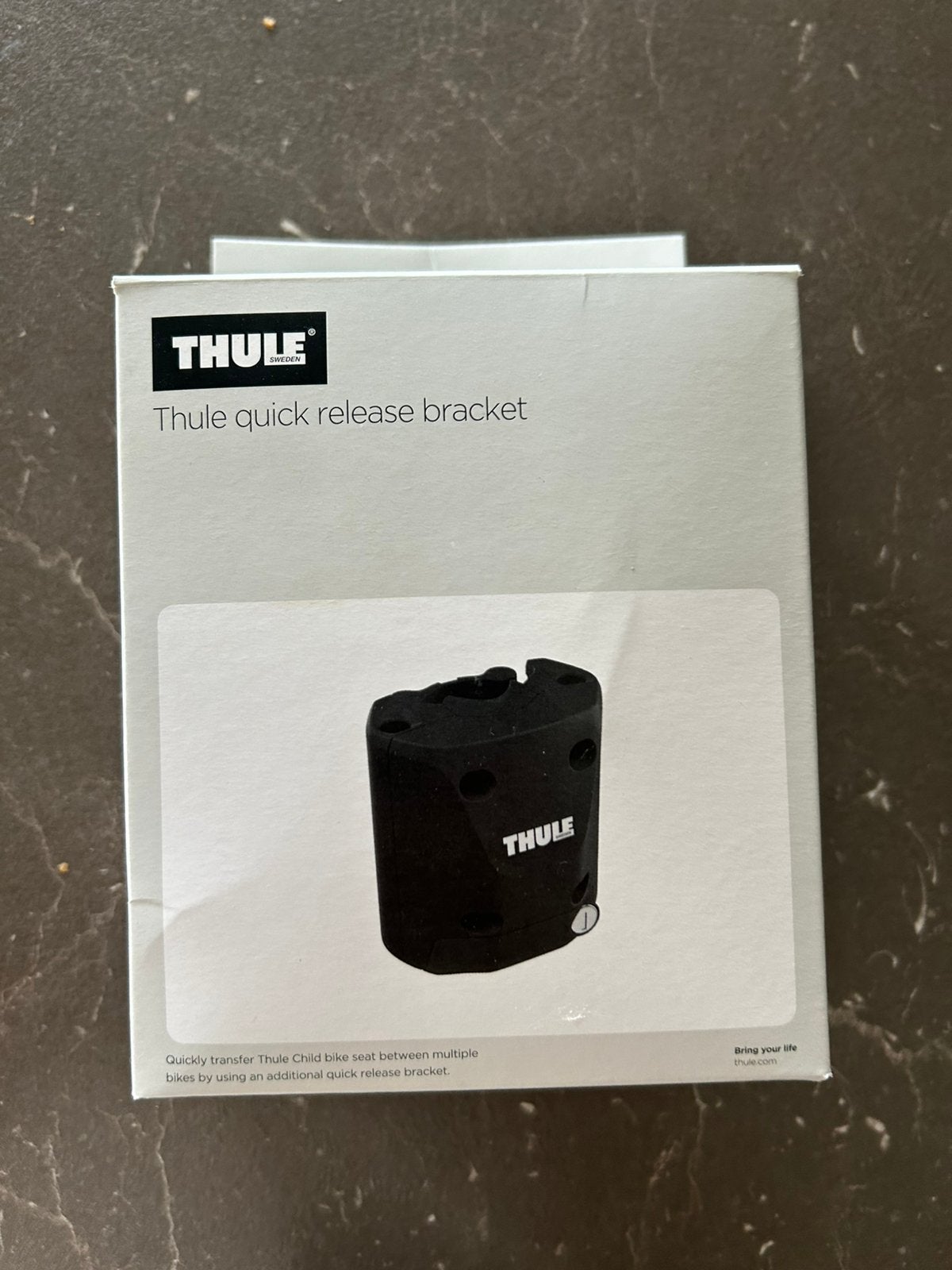 Thule Quick Release Bracket, Vélos & Vélomoteurs, Accessoires vélo | Sièges de vélo, Enlèvement ou Envoi, Neuf, Siège arrière
