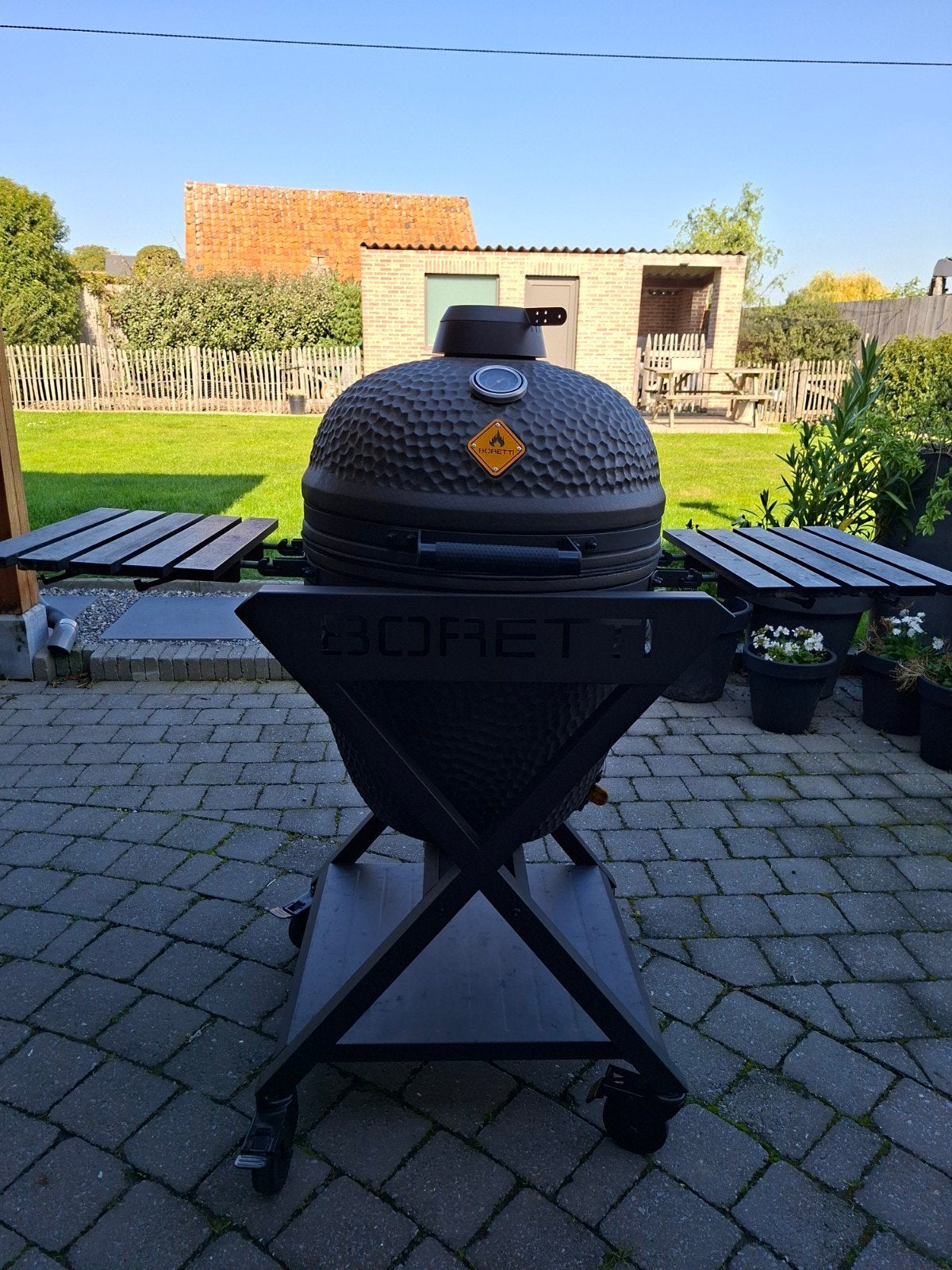 Boretti Kamado Large + étui, Enlèvement, Comme neuf, Boretti