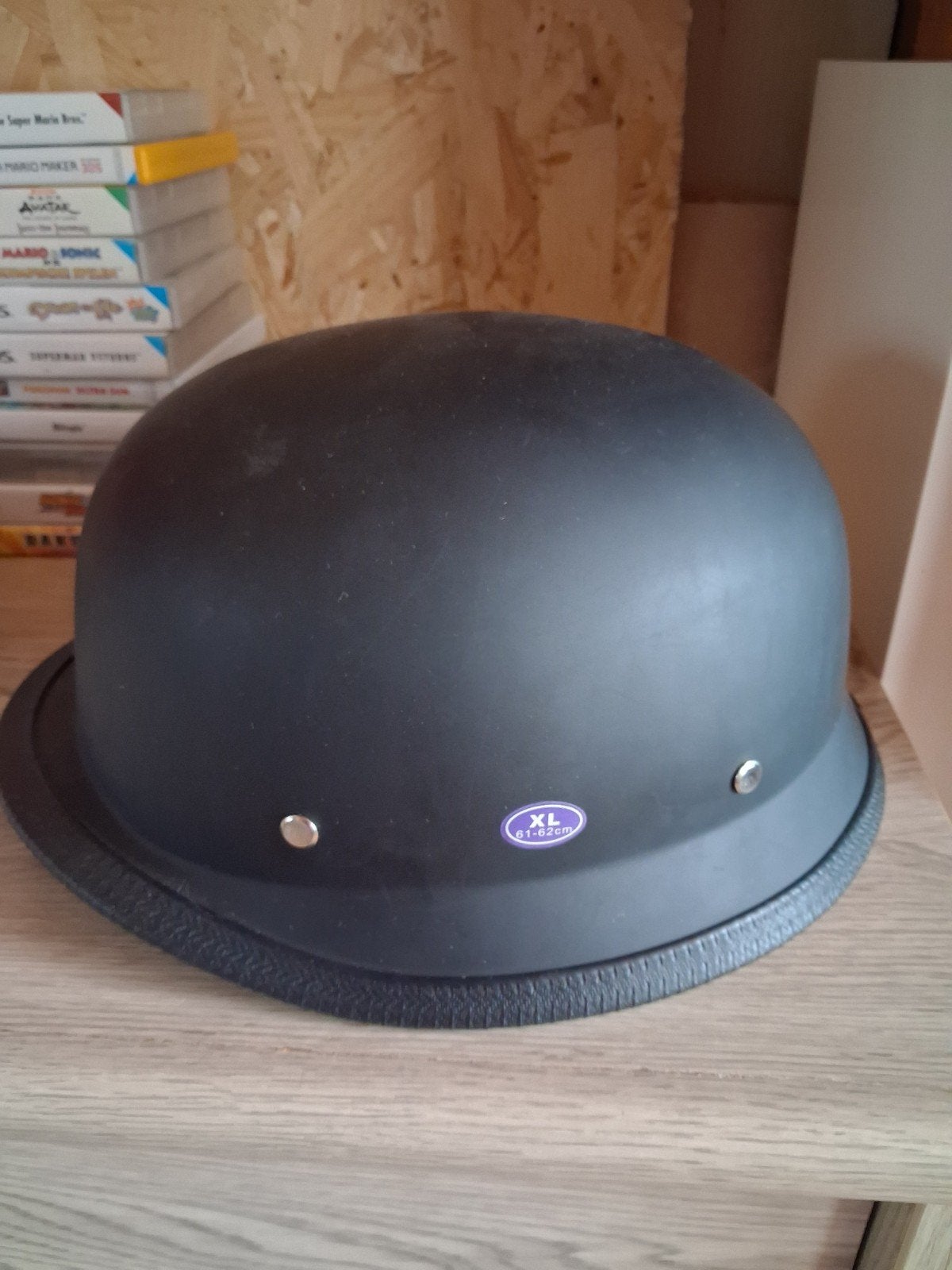Casque de moto Xl noir, Enlèvement