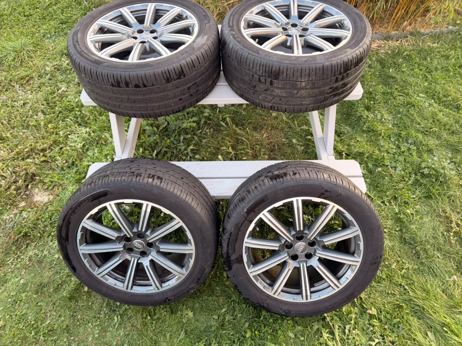 jantes Audi q7, Pneus été, Enlèvement, 20 pouces, Jante(s)