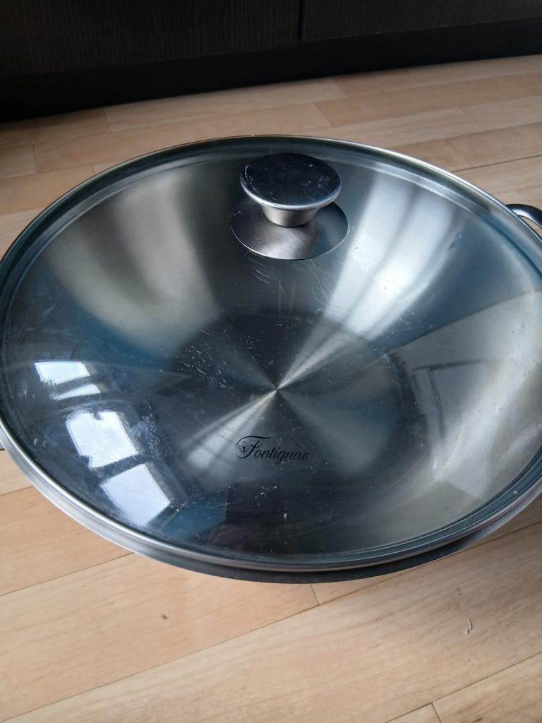 Poêle à wok Fontignac, Enlèvement ou Envoi, Utilisé, Wok