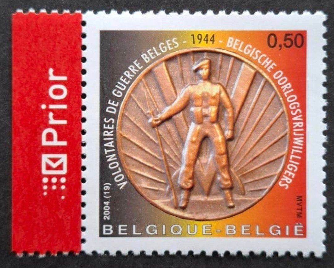 Belgique : COB 3311 ** Volontaires de guerre 2004., Sans timbre, Neuf, Enlèvement ou Envoi, Non oblitéré