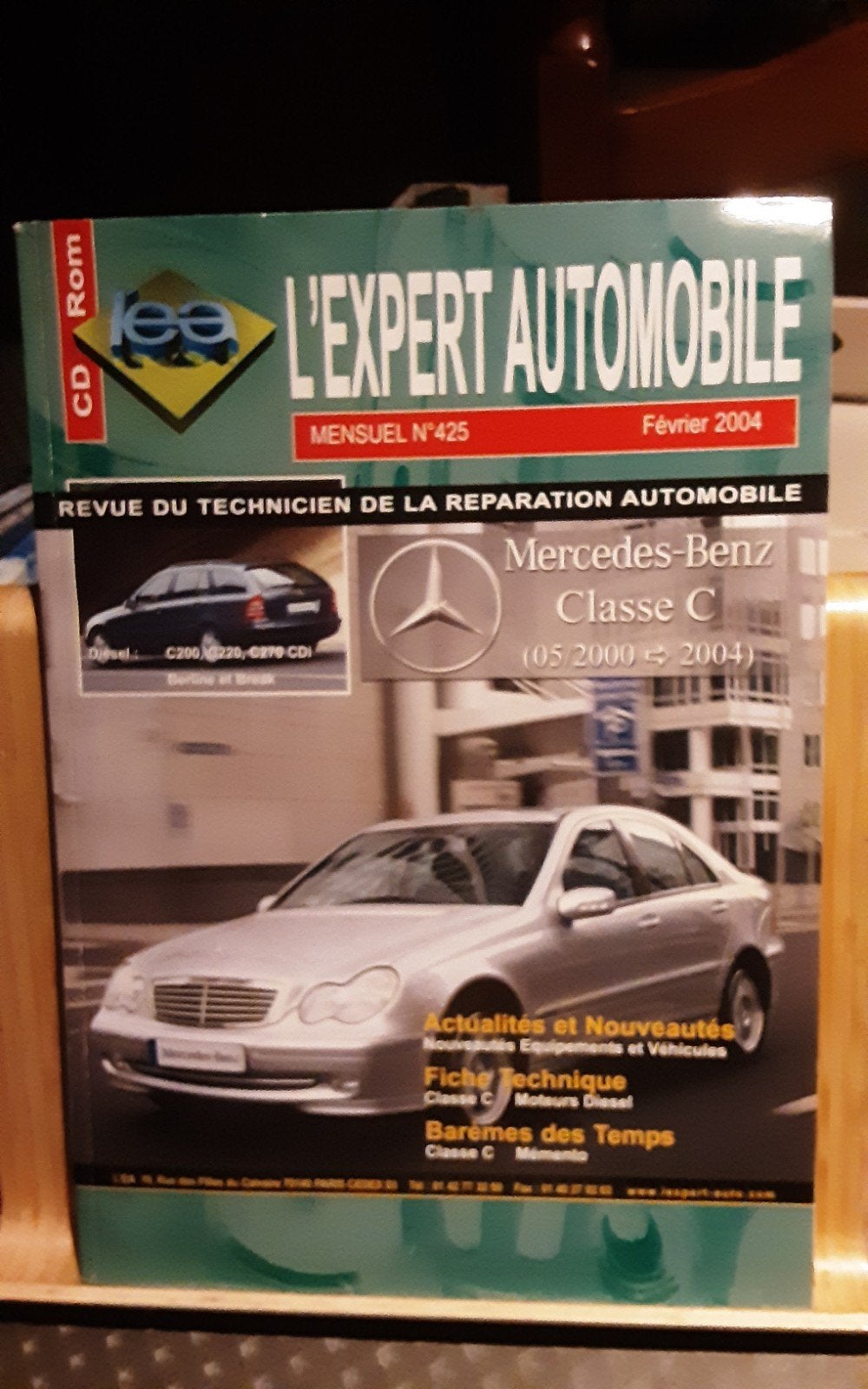 Mercedes-Benz   c  classe l expert automobille, Enlèvement ou Envoi, Mercedes
