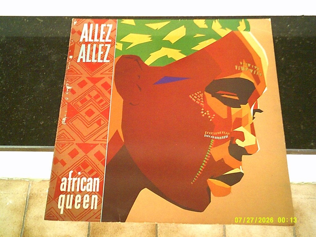 Allez Allez – African Queen (Lp ) 1981 ZGST, Cd's en Dvd's, LP, Zo goed als nieuw, 12 inch, Alternative Rock