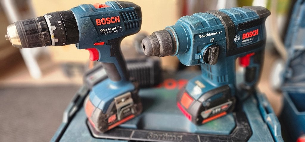 Perceuse et visseuse Bosch, Enlèvement, Utilisé, Perceuse, Moins de 400 watts