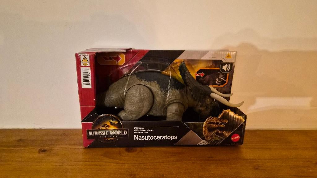 Figurine Jurassic World Rebirth Nasutoceratops, Enlèvement ou Envoi, Neuf