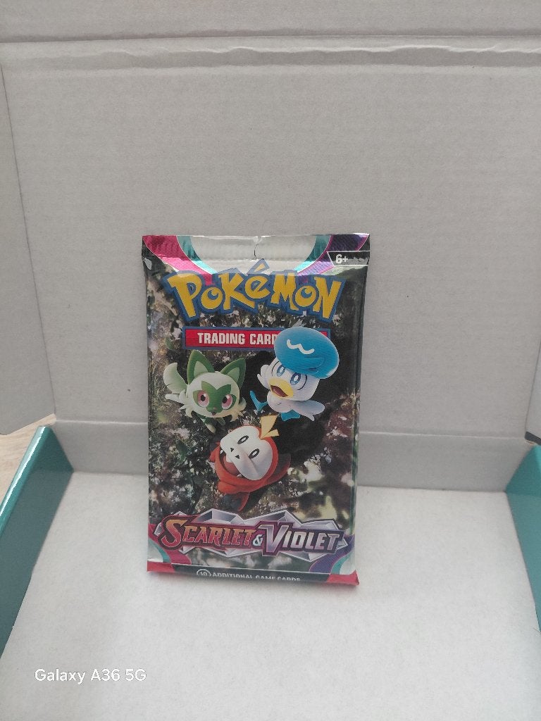 Pokemon scarlet & violet, Ophalen of Verzenden, Nieuw, Booster, Foil