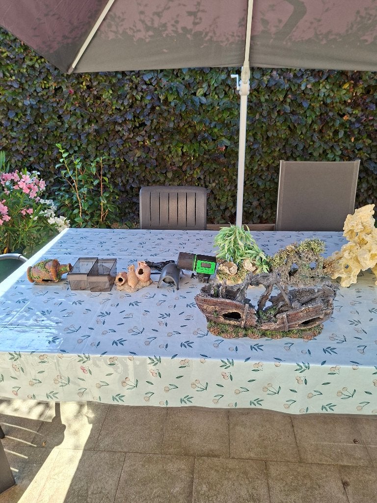 Aquarium decoratie te koop, Dieren en Toebehoren, Ophalen, Zo goed als nieuw, Decoratie