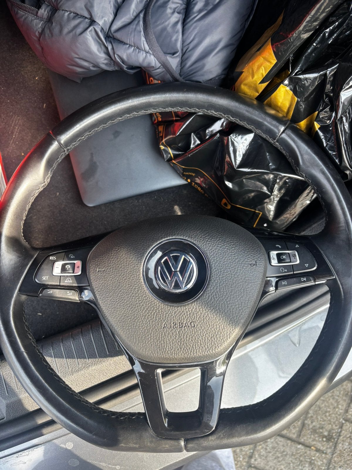 Volant volswagen avec airbag, Enlèvement, Volkswagen