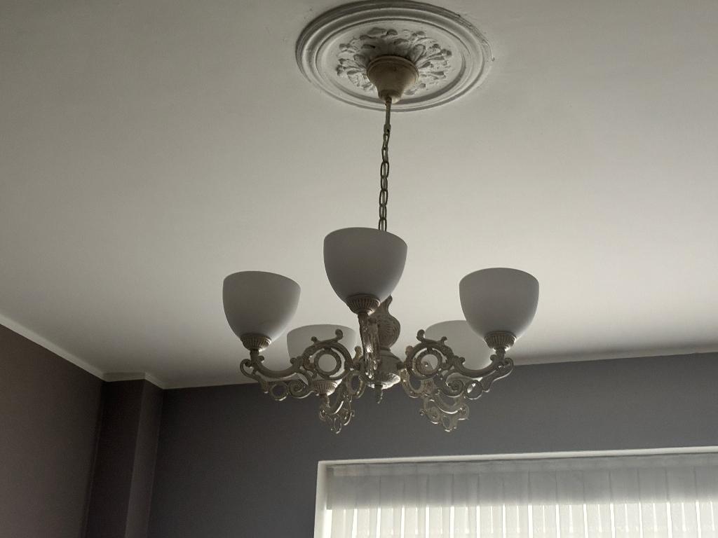 Glans, Huis en Inrichting, Lampen | Kroonluchters, Ophalen, Zo goed als nieuw