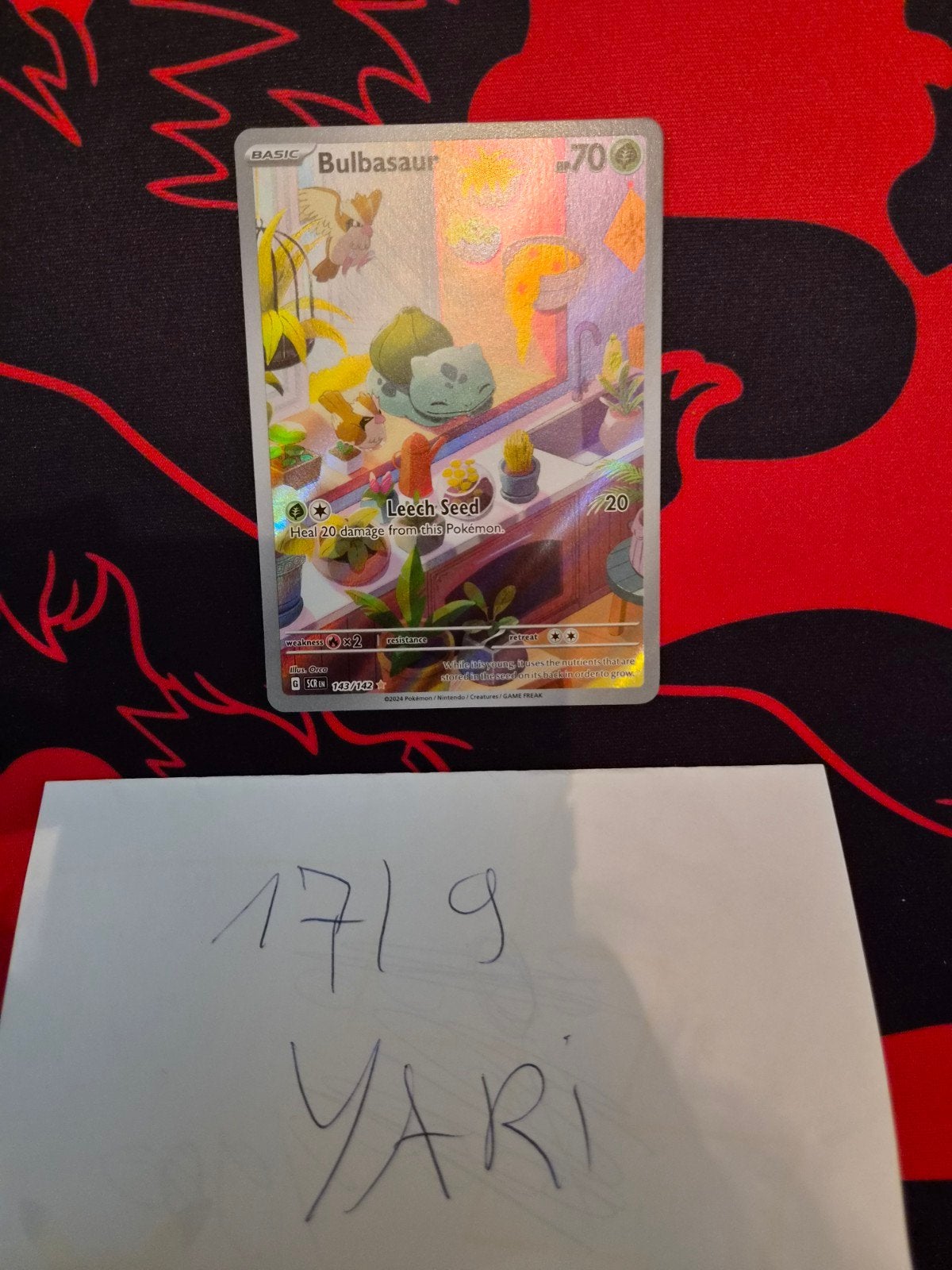 bulbasaur scr 143, Enlèvement ou Envoi