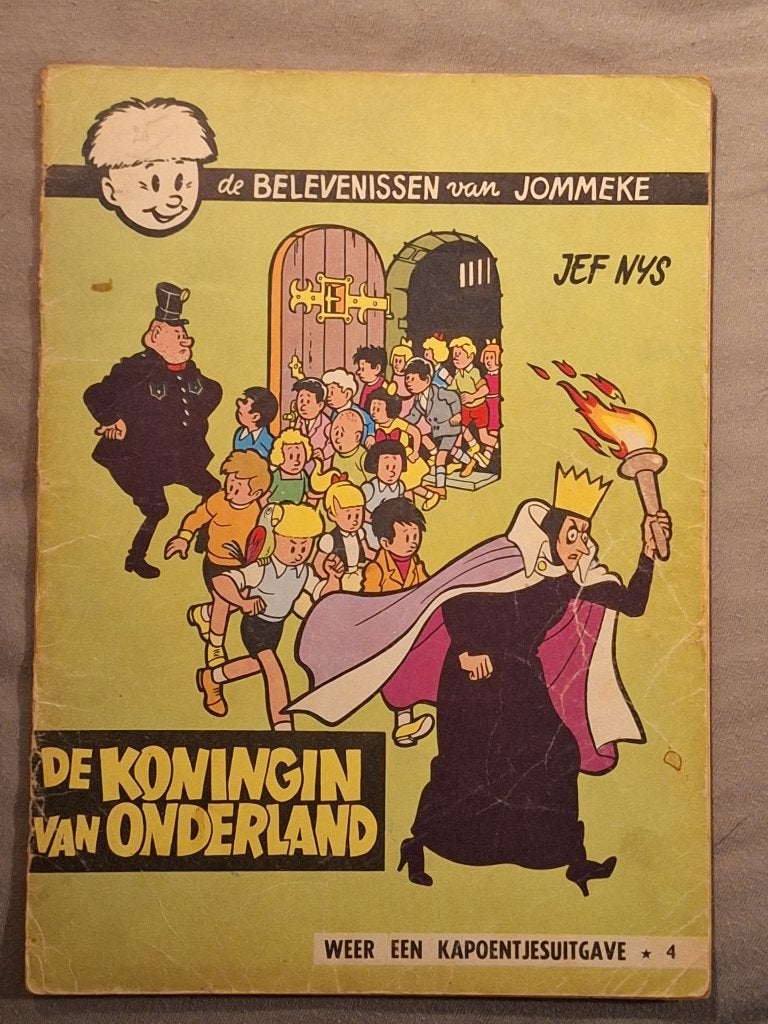 Jommeke 3: de koningin van Onderland, Boeken, Eén stripboek, Ophalen of Verzenden, Gelezen