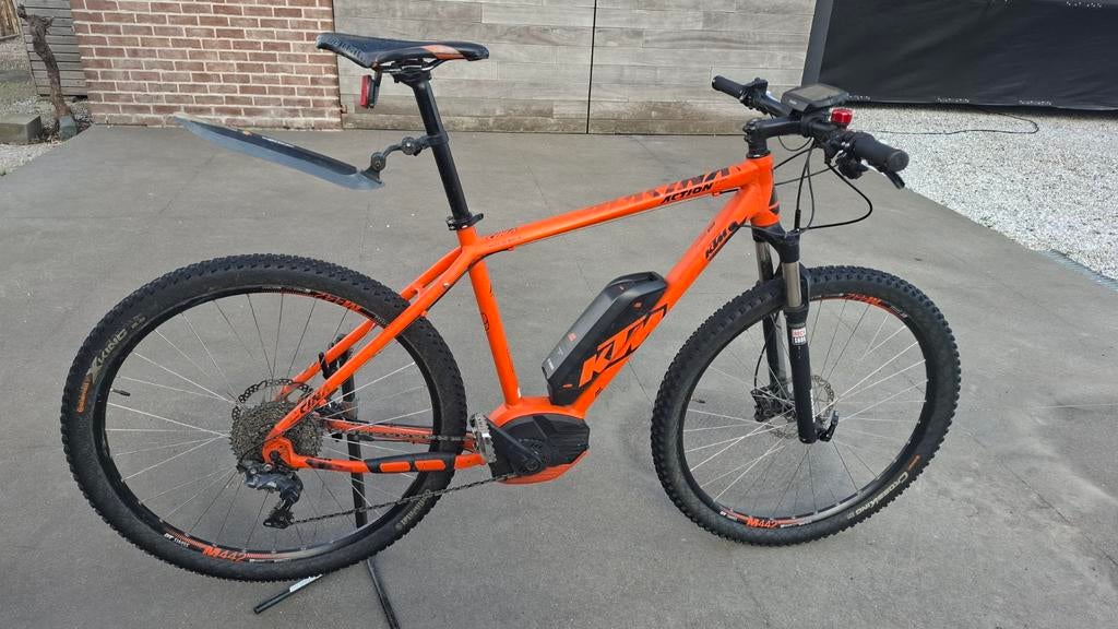 E-mountainbike KTM Macina Action, Ophalen