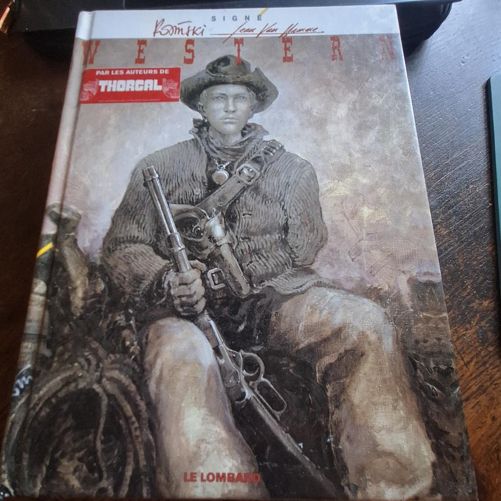 Western rosinski van hamme le lombard signé, Gelezen, Verzenden, Eén stripboek, Rosinski - Van Hamme