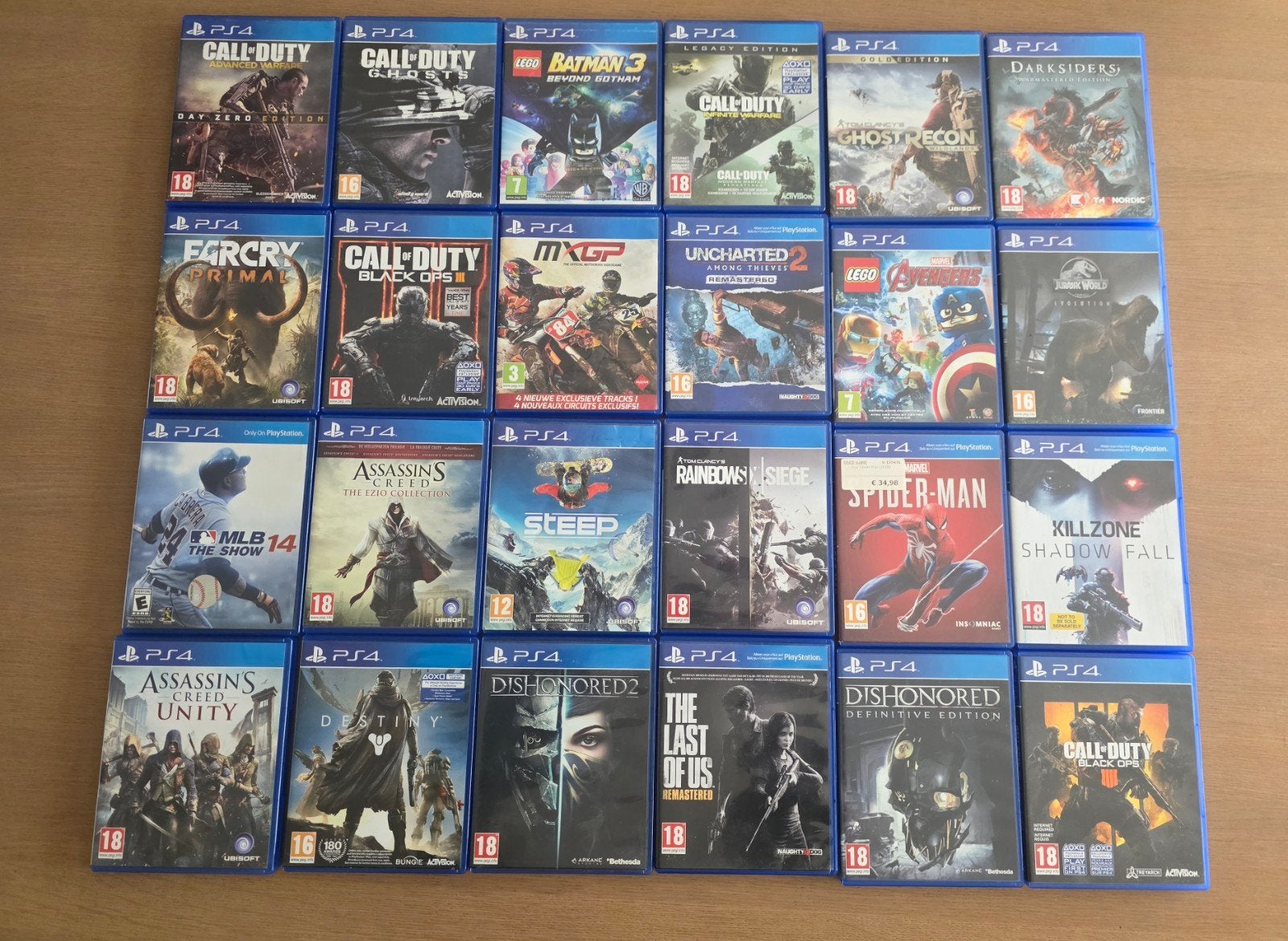 24 spelletjes, Games en Spelcomputers, Zo goed als nieuw, Eén computer, Ophalen, Avontuur en Actie