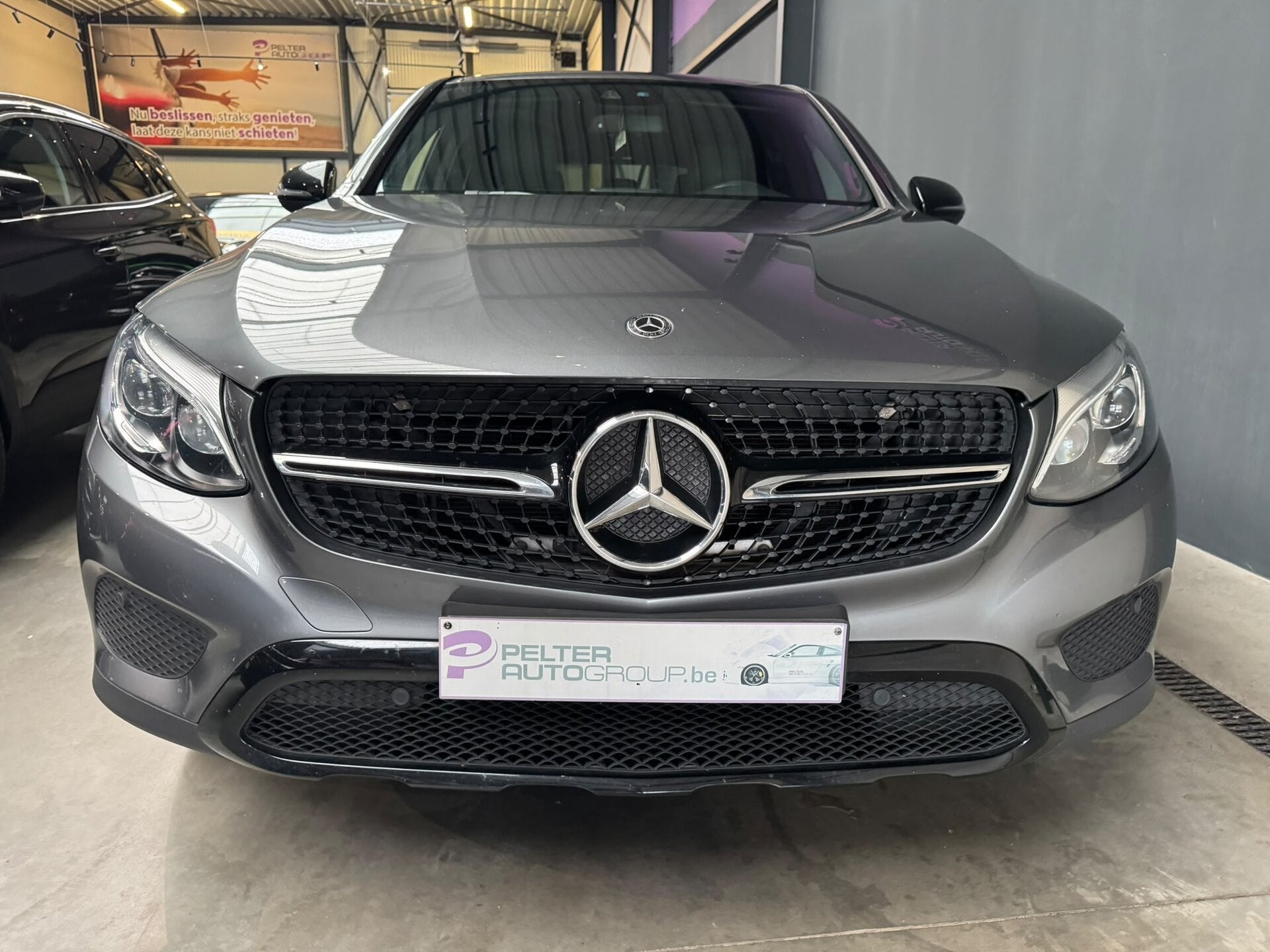 Mercedes-Benz GLC 220 cdi Coupé 4-Matic 170pk, Autos, 0 kg, Argent ou Gris, Achat, Euro 6