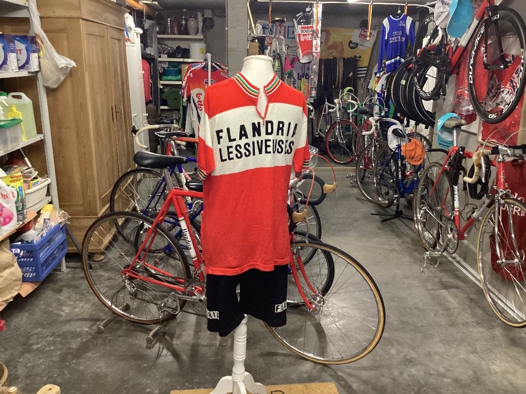 Flandria koers setje wol, Gebruikt, Ophalen of Verzenden, Heren, M