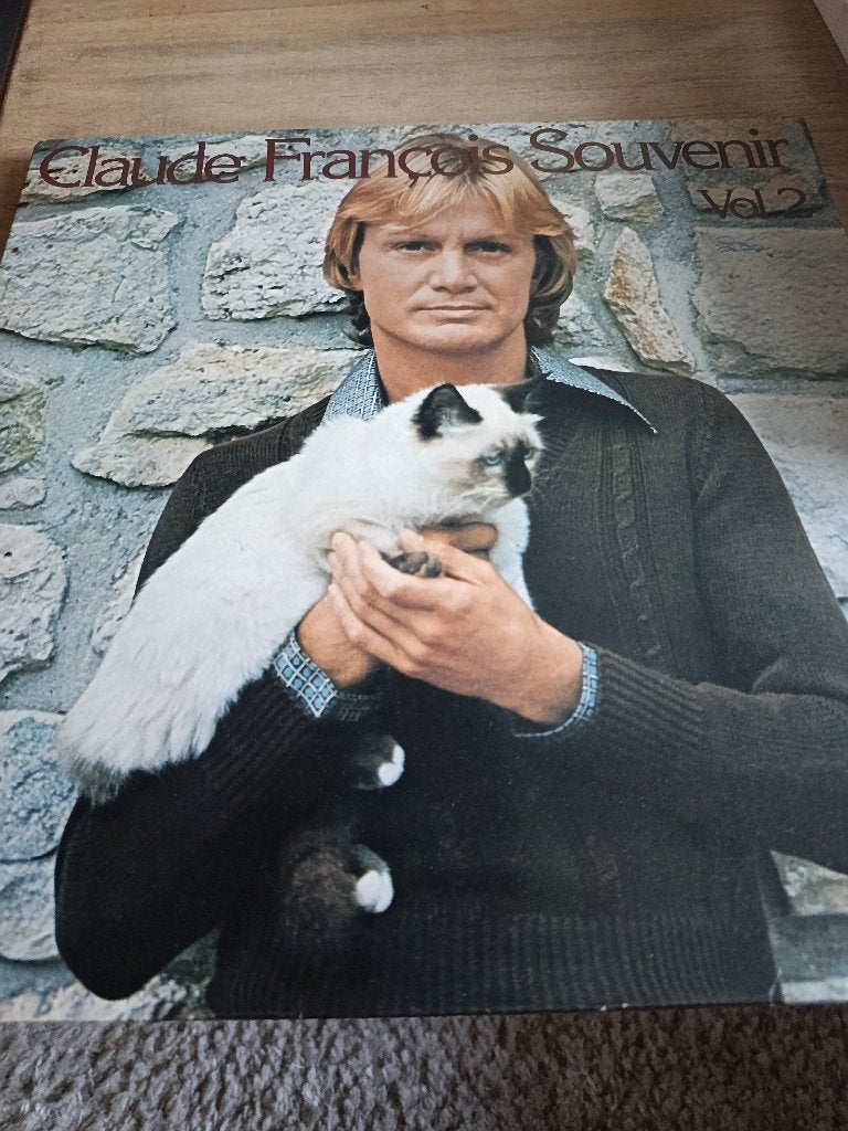 Disque vinyle signé Claude François, LP, Enlèvement ou Envoi, Autres formats, Utilisé