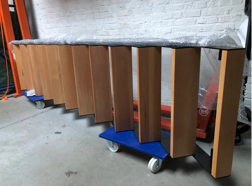 Steel look Trap plaatsbesparend, Doe-het-zelf en Bouw, Ladders en Trappen, Ophalen, Gebruikt, Trap