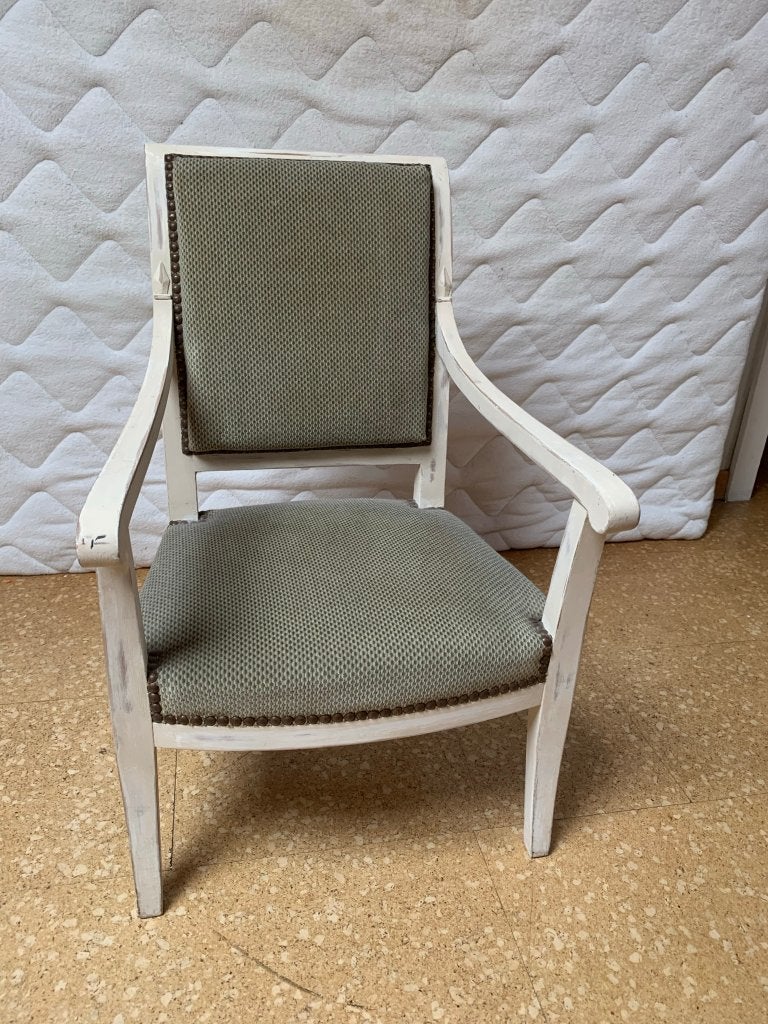Decoratief stoeltje, Enlèvement