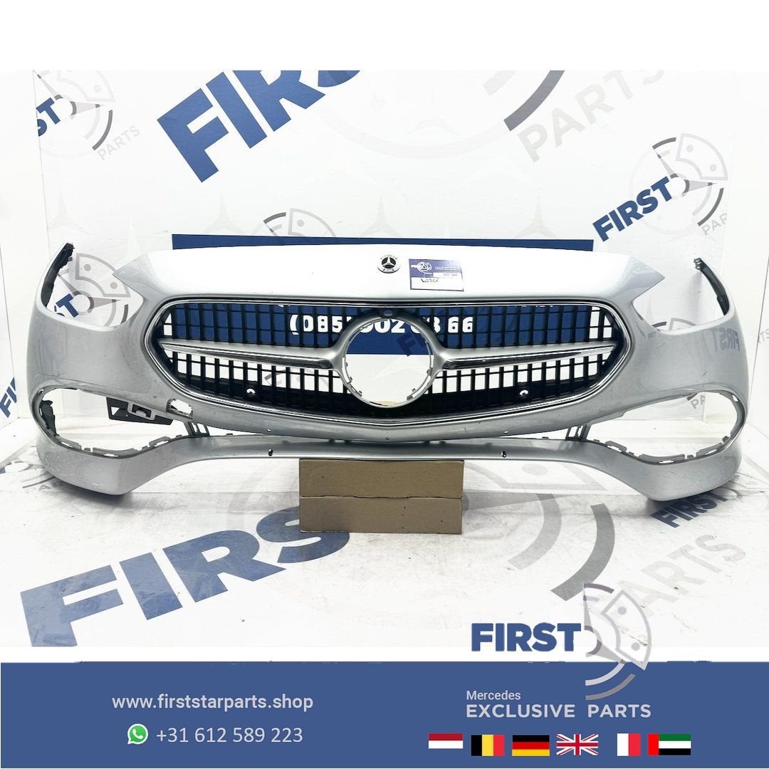BUMPER W206 C KLASSE A2068858503 VOORBUMPER + GRIL 2021-2026, Gebruikt, -, Voor, Ophalen of Verzenden