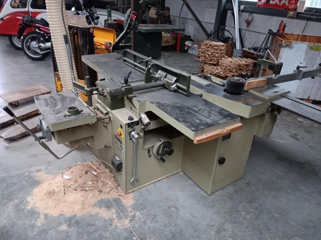 Combinée à bois SCM 410 mm, Enlèvement