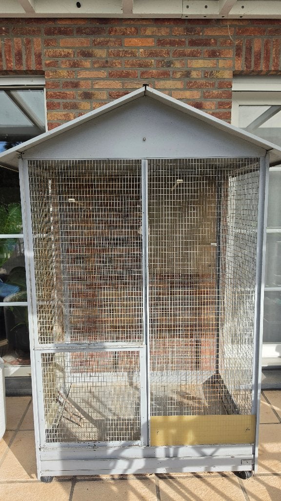 Vogelkooi B76/L106/H181, Ophalen, Gebruikt, Metaal, Vogelkooi
