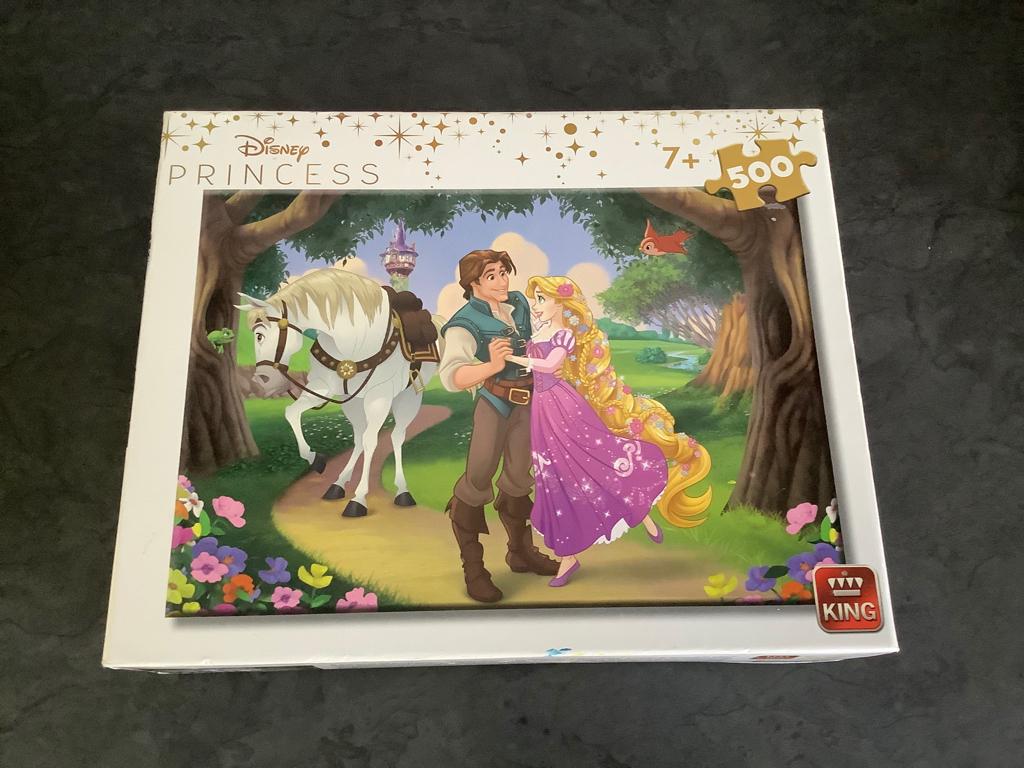 Disney Rapunzel puzzle (500 stuks), Ophalen of Verzenden, 500 t/m 1500 stukjes, Zo goed als nieuw, Legpuzzel