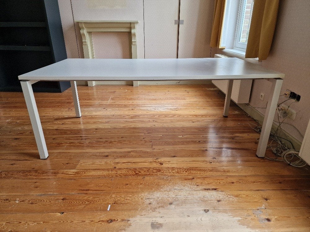 tafel 2m x 1m (kan ook voor bureau gebruikt worden), Huis en Inrichting, Tafels | Eettafels, Ophalen, Gebruikt, 50 tot 100 cm